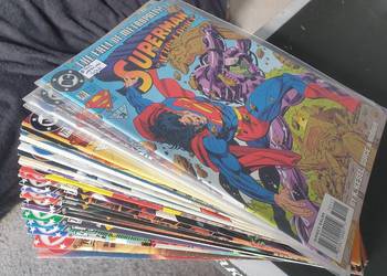 Superman in Action Comics - zestaw 26 komiksów DC USA Superman in Action Comics - zestaw 26 komiksów DC USA