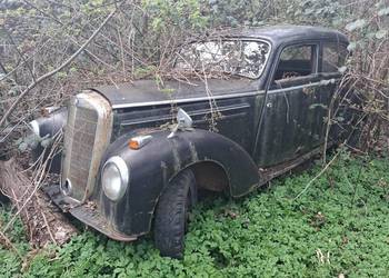 Mercedes W187 prosto z Niemieckich krzaków ale jompletny