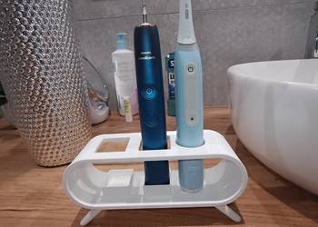 Stojak na 3 szczoteczki 2x Philips Sonicare i Oral-B io