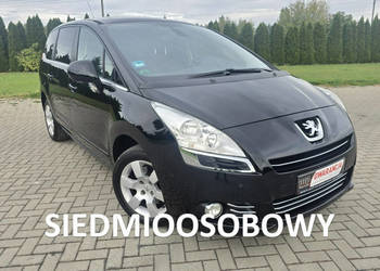 Peugeot 5008 1,6Turbo benz. 7 Foteli.Klimatronic 2 str. Dach Szklany Panor…