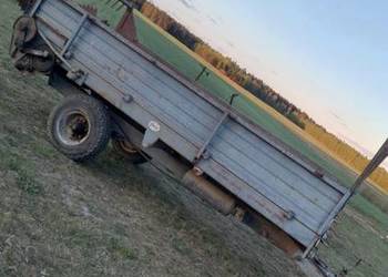 Rozrzutnik obornika jednoosiowy czarna białostocka