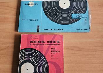 J.niemiecki zaawansowani Sprecht Mit Uns -Lern Mit Uns 4 płyty winylowe PRL