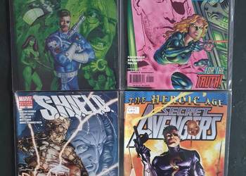 Nick Fury - SHIELD - 4 komiksy Marvel USA
