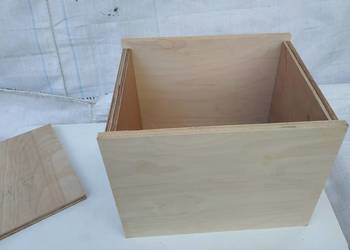 Skrzynki drewniane ze sklejki sklejka doniczka doniczki narzędziowe