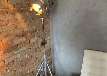 Lampa teatralna PRL teatr film zabytek Vintage loft