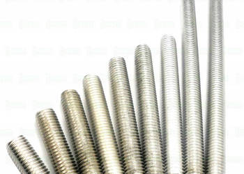 M12X50 ALUMINIOWY PRĘT GWINTOWANY DIN 975 ALUMINIUM 6061