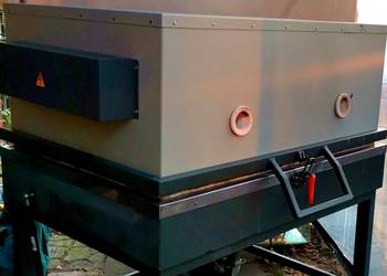 Piec elektryczny komorowy do szkła fusingu ceramiki max. 80x50x25 cm KEPKA