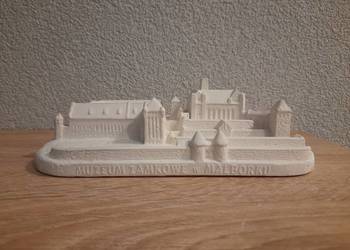 Zamek w  Malborku 3d odlew gipsowy