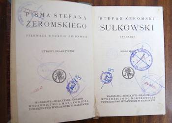 Stefan Żeromski - Sułkowski - 1938
