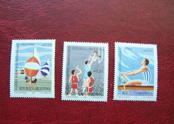 Argentyna 1987 MNH Mi. 1893/95 Sport Igrzyska Panamerykański