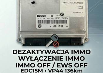Sterownik silnika BMW E46 320d 136KM VP44 | Immo OFF | Bez EWS IMMO