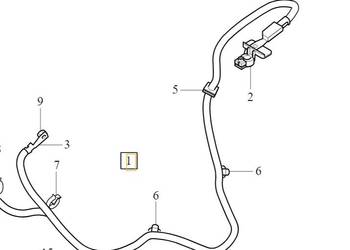VOLVO S60 V60 XC60 przewod akumulatora plus + 31314844
