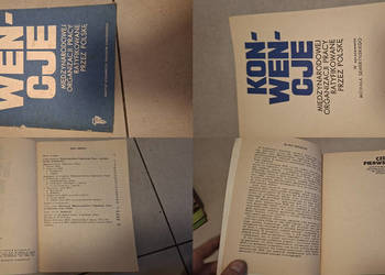 Konwencje MOP ratyfikowane przez Polskę, 1. wydanie, 1983, niski nakład