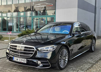 Mercedes S 450 d 4Matic Long. Skrętna oś, Webasto, Digital Light, Burmeste…