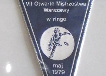 Mistrzostwa Warszawy w ringo 1979 proporczyk