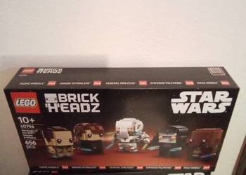 Lego brickheadz star wars 2 zestawy + torba lego gratis