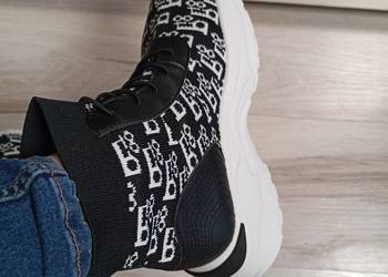 Buty sneakersy damskie skarpetkowe rozm 36-41