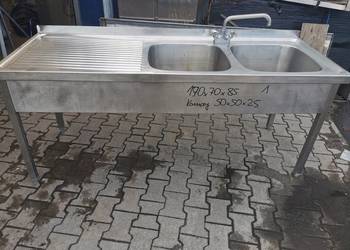 Zlew 2 komorowy 190x70x85 kom 50x50x25 (1)