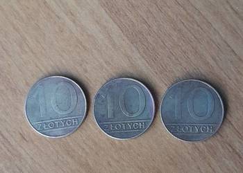 Moneta 10 zł  1989 rok oraz 1990 rok