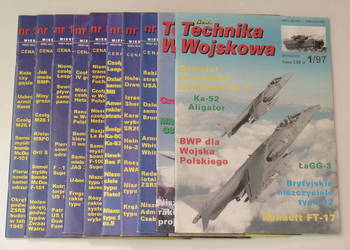 Technika Wojskowa 1-2, 4-6 i 8-12 rocznik 1997