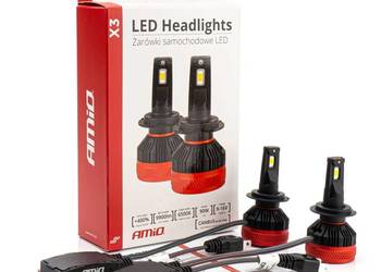 ŻARÓWKI LED AMIO X3 H7 CANBUS 90W E9