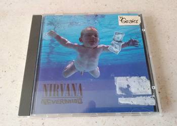 Nirvana  “Nevermind” CD z 1991 roku.