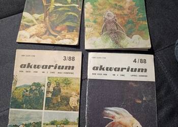 dwumiesięcznik polskiego związku akwarystów akwarium numer 1-4 rok 1988