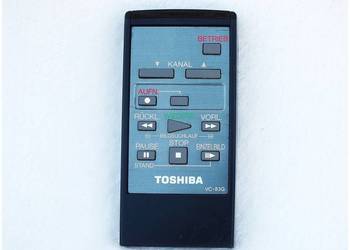 Pilot TOSHIBA VC-83G do magnetowidów VHS ORYGINAŁ