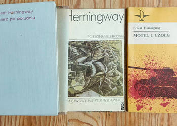 Hemingway Pożegnanie z bronią Motyl czołg Śmierć