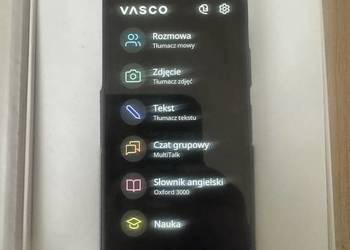Vasco Translator V4 – jak nowy, używany sporadycznie, darmowy internet