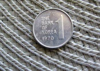 Korea 1 Won 1970r