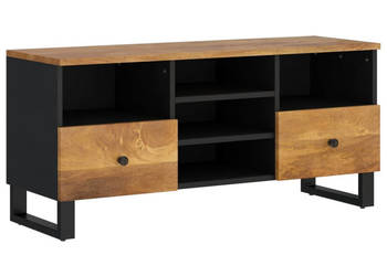 Szafka pod TV 100x33x46 cm mango i materiał drewnopochodny WM-351981