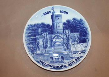Talerz kolekcjonerski Ravn Porslin Engelholm 1903 nr 1022