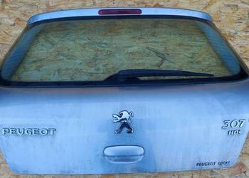 TYLNA KLAPA TYŁ PEUGEOT 307 LIFT