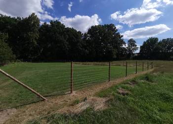 Ogrodzenia tymczasowe budowlane leśne Betonowe