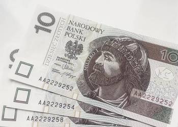 Banknoty kolekcjonerskie 10 zl 2012 r seria AA