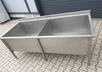 Zlew Basen 2 Komorowy Duże komory  210/90/80