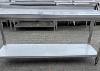 Stół Gastronomiczny z Półką - 170/60/85 cm - M.1382 N