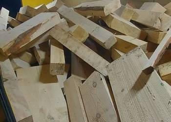 Drewno opałowe kantówki czyste bez gwoździ