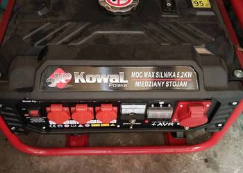 PROFESJONALNY AGREGAT PRĄDOTWÓRCZY 5,2kW generator AVR+ MIEDŹ STOJAN KowaL