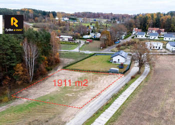 Działka 1911 metrów Zbychowo