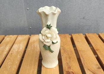 Uroczy wazonik ceramiczny | vintage | retro | loft