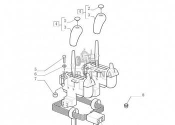 New Holland T6010 Zawór elektryczny 87395799