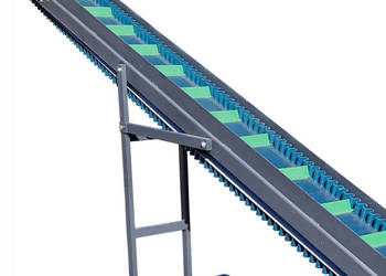 Separacja Recykling metalu PRZENOŚNIK Taśmociąg 0,5 x 9m Separator Magnet