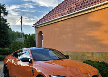 BMW M4 Competition Individual Fire Orange. Ceramika. Karbonowe fotele. G82