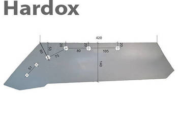 Lemiesz 300hektarów HARDOX 3318672/L części do pługa REGENT