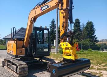 Koparka gąsienicowa 7 ton Sany SY 75C Pro, 1060 motogodzin + PowerTilt
