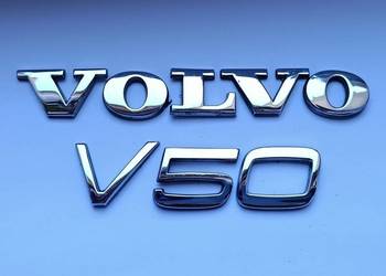 Napis emblemat Volvo V50 04-12r