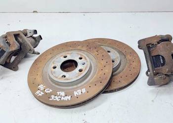 ZACISK HAMULCOWY TYŁ KOMPLET AUDI A6 C7 A7 330 MM