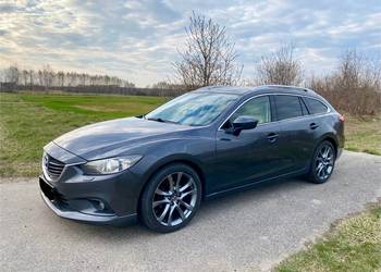 Mazda 6 2013 bogata wersja vebasto hak jasne skóry